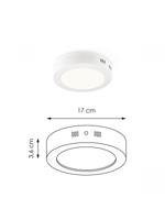 Home sweet home LED plafondlamp ska 17 - wit - thumbnail