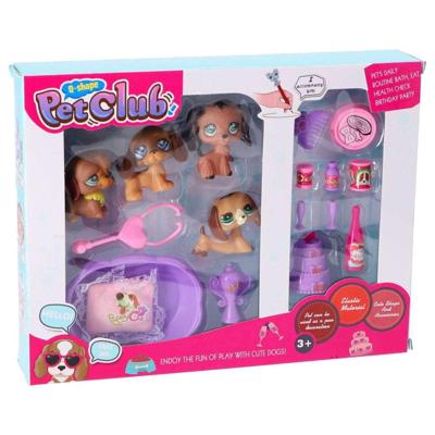Overige Merken Q-shape petsclub hondenverzorgingsspeelset