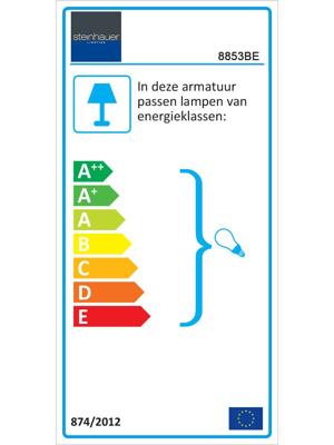Mexlite Wandlamp dion 8853be berken