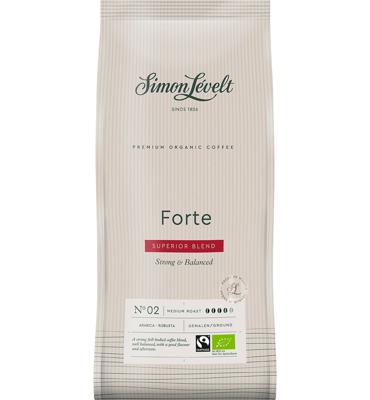 Forte superior blend gemalen koffie bio 1 Kilogram