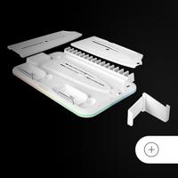 Steun voor oortelefoontjes Mars Gaming MPS5B2 Wit - thumbnail