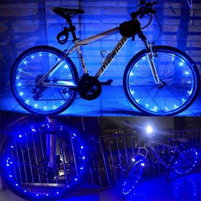 YWXLight 2m 20LEDs LED fiets wiel licht waterdichte veiligheids lamp voor nacht fietsen Spaak accessoires