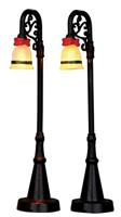 Kerstfiguur Bell ornament lamp post set o LEMAX - Lemax - thumbnail