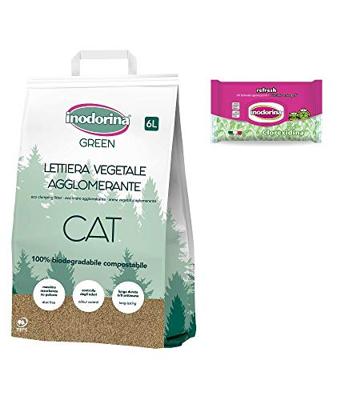 Kattenbakvulling Inodorina Ongeparfumeerd 6 L