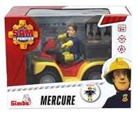 Simba Brandweerman Sam Quad Mercury + Sam en Accessoires - thumbnail