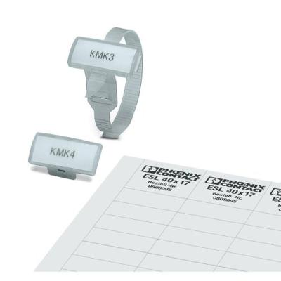 Phoenix Contact 1005266 KMK 2 Kabelmarkeringdrager Montagemethode: Kabelbinder Markeringsvlak: 29 x 8 mm Transparant 1 stuk(s)