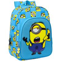 Schoolrugzak Minions Minionstatic Blauw 26 x 34 x 11 cm - thumbnail