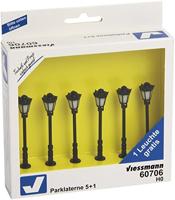 Viessmann Modelltechnik H0 Parklantaarn Enkel Kant-en-klaar model 60706 1 set(s) - thumbnail