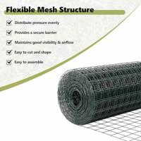 VidaXL Euro hek groen 1 x 10 m pvc-gecoat ijzer - thumbnail