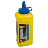 Stanley 1-47-803 Slaglijnpoeder Blauw 225gr - thumbnail