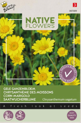 Zaden gele ganzenbloem 0,25g Buzzy - Buzzy Zaden gele ganzenbloem 0,25g Buzzy - Buzzy