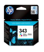 HP Inktcartridge 343 Origineel Cyaan, Magenta, Geel C8766EE Inkt - thumbnail