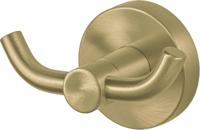 Handdoekhaak Haceka Kosmos Dubbel Geborsteld Goud Haceka - thumbnail