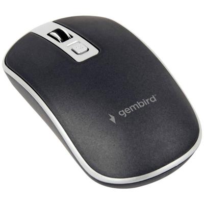 Draadloze muis zwart/zilver Draadloze muis zwart/zilver