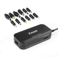 Laptop oplader TooQ TQLC-90BS02M 90W Zwart 90 W - thumbnail
