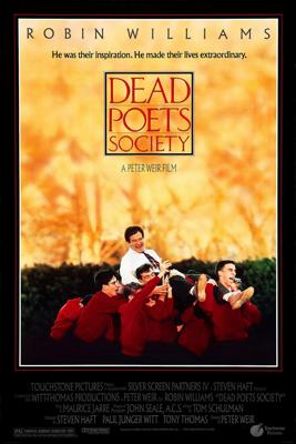 Poster - Robin Williams in Dead Poets Society, Originele Filmposter, Premium Print, Professioneel Fotopapier