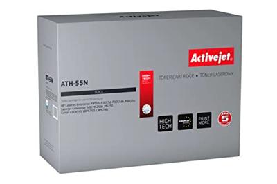 Activejet Toner cartridge ATH-55N (vervanging HP 55A CE255A, Canon CRG-724; Supreme; 6000 pagina's; zwart) Activejet Toner cartridge ATH-55N (vervanging HP 55A CE255A, Canon CRG-724; Supreme; 6000 pagina's; zwart)