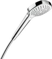Hansgrohe Croma Select E handdouche 110 multi EcoSmart, wit/chroom - thumbnail