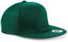 Beechfield CB610 5 Panel Snapback Rapper Cap - Bottle Green - One Size - thumbnail