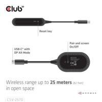 club3D CSV-2570 USB-C-kabel HDMI / USB-C Aansluitkabel - thumbnail