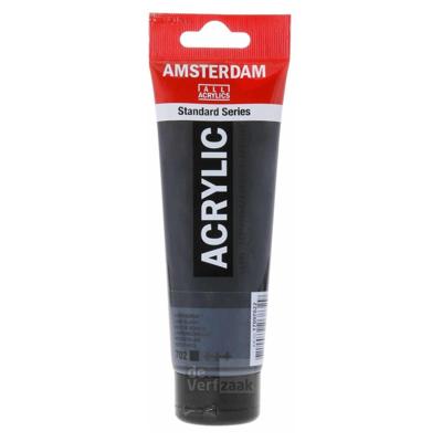 Royal Talens Amsterdam Acrylverf 120 ml - Lampenzwart 702