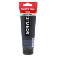 Royal Talens Amsterdam Acrylverf 120 ml - Lampenzwart 702 - thumbnail