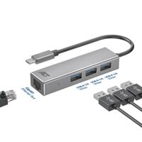 Usb-c hub 3.0 3x usb-a gigabit ethernet - thumbnail