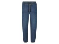LIVERGY Denim heren joggers - Slim fit (Blauw, 52) - thumbnail