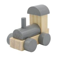 JeP kids houten treinletter locomotief - thumbnail
