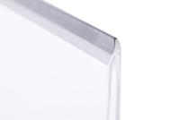 Boekensteun maul 12x12x17cm acryl glashelder - thumbnail