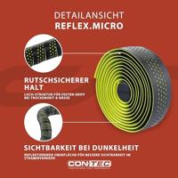 CONTEC stuurlint "reflex.micro" ct bar tape reflex.micro 200mm bl./saf.yellow - thumbnail