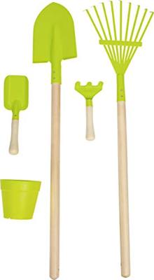 Buitenkar met tuingereedschap Buitenkar met tuingereedschap