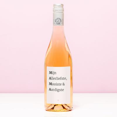 Wijnfles Mijn Mama Wijnfles - Rosé (Blush Rosé)
