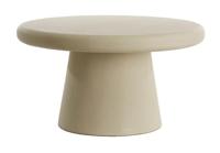Light & Living Salontafel 'Kulona' 70cm, kleur Beige - thumbnail