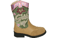 ShoesMe NW25W008-A cognac green pin Groen maat 26 - thumbnail