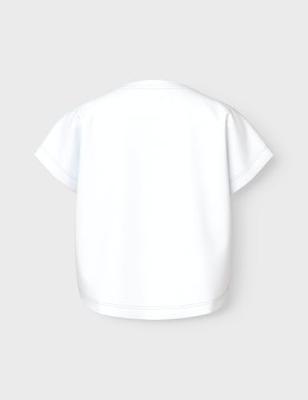 Name it zomer crop top meisjes - wit - NkfVilma