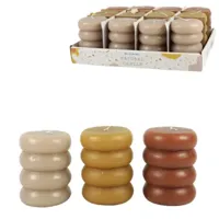 Out Of The Blue kaars rond 7,5 x 10,5 cm 3 assorti | 12 stuks - thumbnail