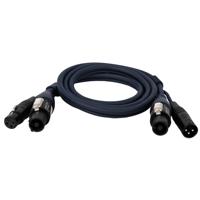 DAP Powercon/XLR audio combikabel 150cm - thumbnail