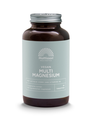 Mattisson Multi magnesium complex 200 mg Vegan 90 Tabletten