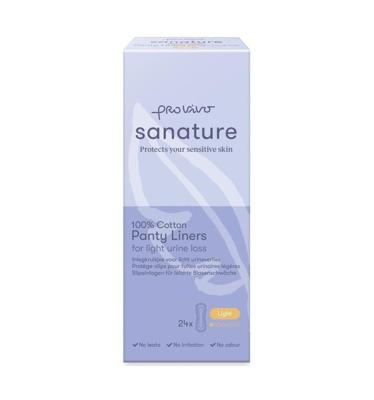 Sanature Provivo 100% Katoenen Incontinentie Inlegkruisjes