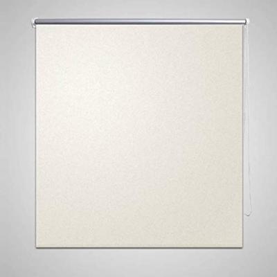 VidaXL Rolgordijn verduisterend 40 x 100 cm gebroken wit