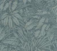 Livingwalls Smart Surfaces - Blauw - Floraal - 395603 - thumbnail