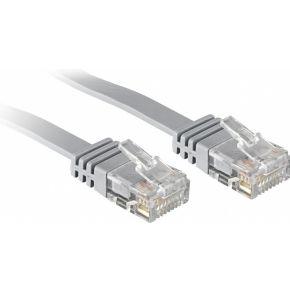 LINDY 47490 RJ45 Netwerkkabel, patchkabel CAT 6 U/UTP 0.30 m Grijs 1 stuk(s)