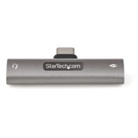 Adapter USB C naar Jack 3.5 mm Startech CDP235APDM Zilverkleurig - thumbnail