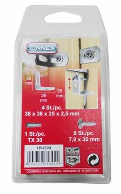 Connex Set Vlechtschermbeslag Compleet A2 - HV4309