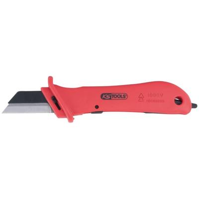 Kabelmes met isolatie en verwisselbaar lemmet, 189mm KS Tools NEW-47157