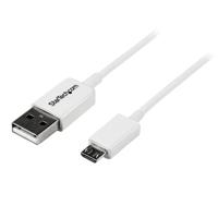 StarTech.com 2 m witte micro USB-kabel - A naar micro B - thumbnail