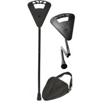 Flipstick Opvouwbaar Zit Wandelstokken Zwart - thumbnail