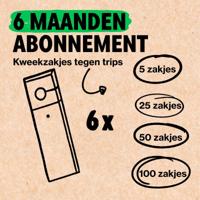 Jaarabonnement 25 kweekzakjes tegen trips - thumbnail