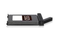 Icy Dock MB732TP-B behuizing voor opslagstations HDD-/SSD-behuizing Zwart 2.5 - thumbnail